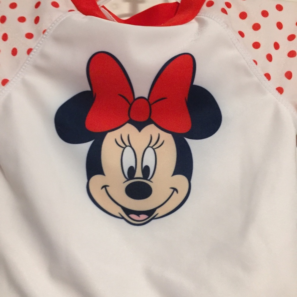 Minnie Mouse 3-6 month Rashguard - Picture 3 of 4